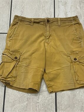 American Eagle Shorts Men’s 33 Extreme Flex Classic Cargo Distressed Outdoor